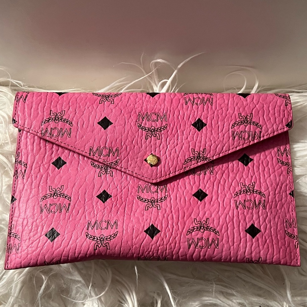 Authentic MCM Envelope Clutch